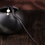 Lily Pearl Drop Hair Stick