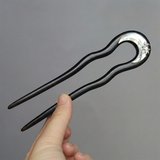 Crescent Bamboo Hair Stick