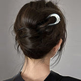 Crescent Bamboo Hair Stick