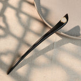 White Plum Ebony Hair Stick