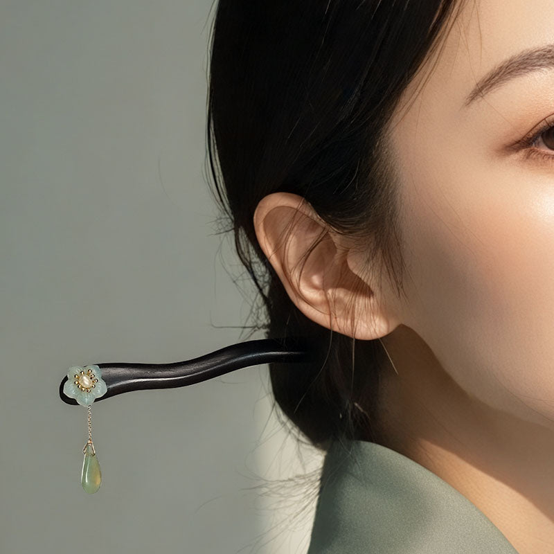 Rain Bloom Hair Stick