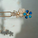 Pearl Butterfly Bloom Hair Stick