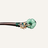 Blooming Jade Charm Hair Stick