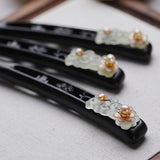 Cloud Orchid Hair Stick