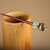 Morning Dew Jade Hair Stick