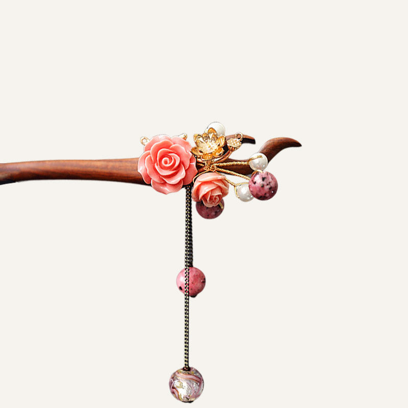 Rosaline Blossom Hair Stick