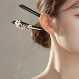 Winter Flower Hair Stick