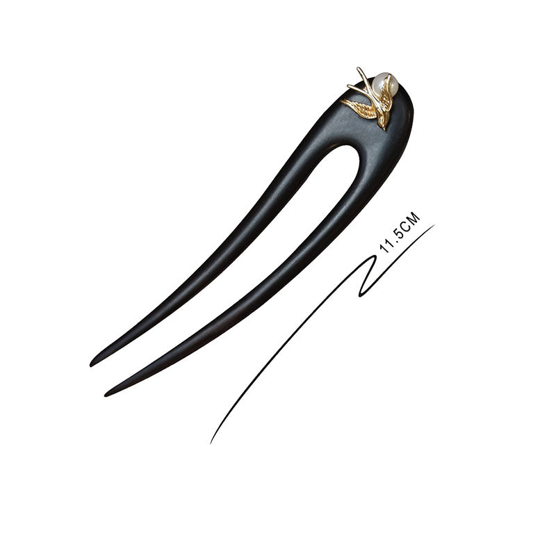 Petite Bird Pearl Hair Stick