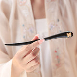 Aurelia Bloom Ebony Hair Stick