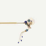 Jade Dew Tassel Hair Stick
