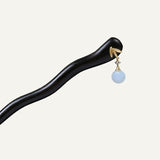 Golden Leaf Drop Hair Stick