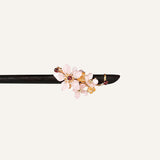 Pink Petal Cluster Hair Stick