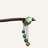 Cloisonne Bloom Cascade Hair Stick