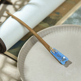 Azure Filigree Hair Stick