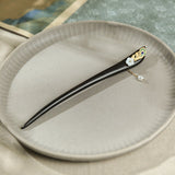 Peacock Feather Hair Stick