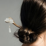 Lotus Petal Dew Hair Stick