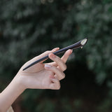 Sharp Luminous Leaf Hair Stick
