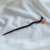 Persimmon Ruyi Hair Stick