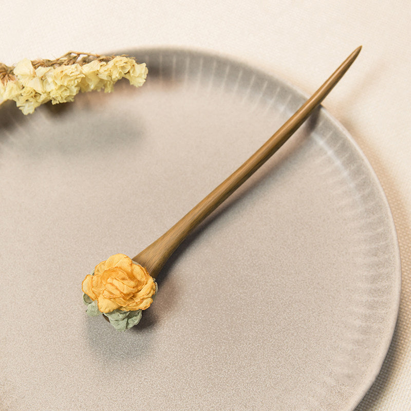 Golden Blossom Hair Stick