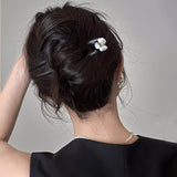 Soft Bloom Ebony Hair Stick