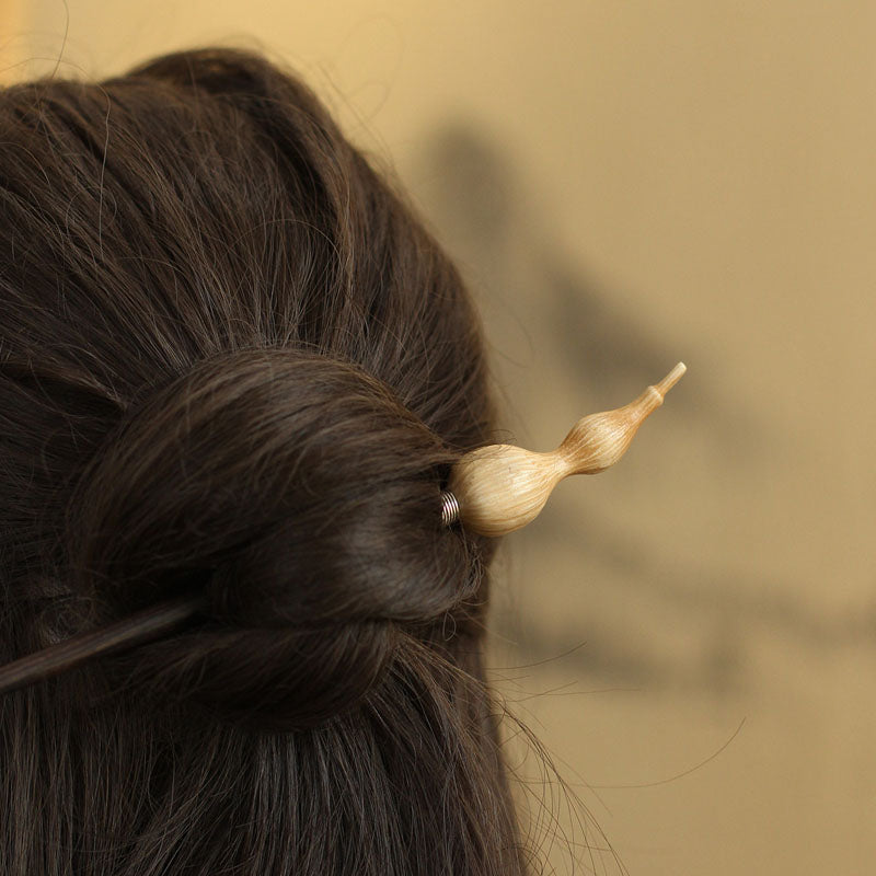 Antler Calabash Hair Stick