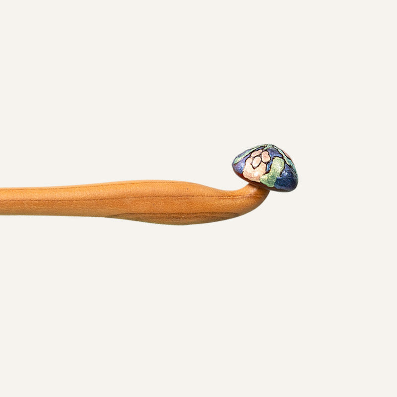 Lacquer Blossom Sandalwood Hair Stick