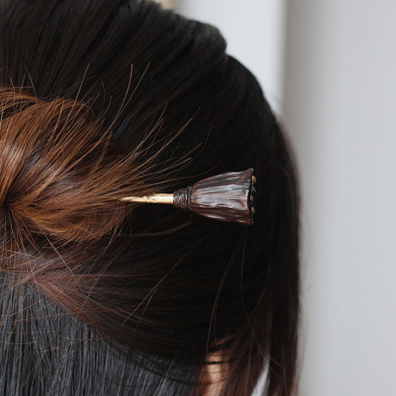 Lotus Pod Hair Stick