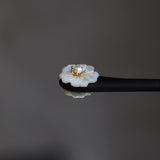 Ivory Shell Blossom Hair Stick