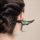 Ebony Lacquer Art Hair Stick