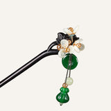 Peace Jade Bloom Hair Stick