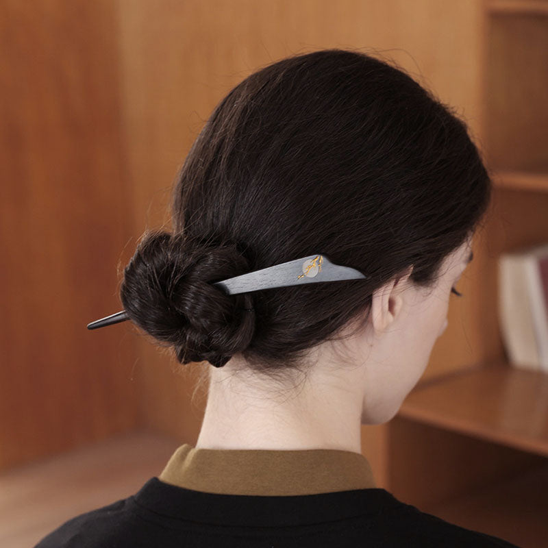 Moonplum Ebony Hair Stick