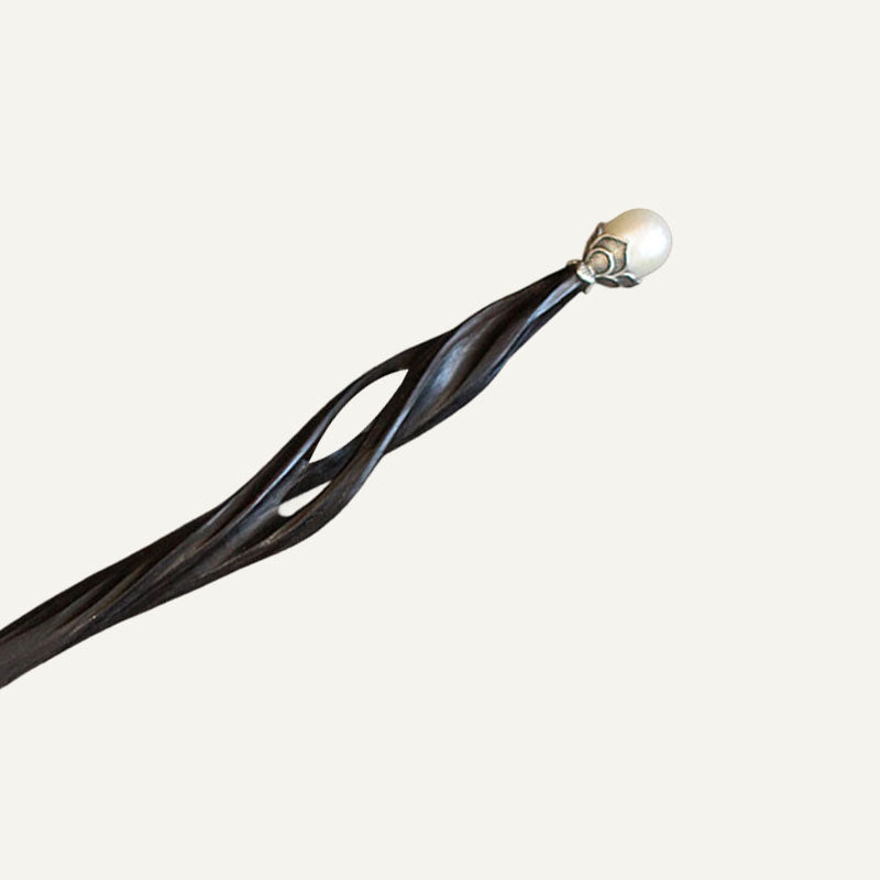 Twisted Pearl Hair Stick