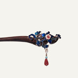Ornate Azure Drop Hair Stick