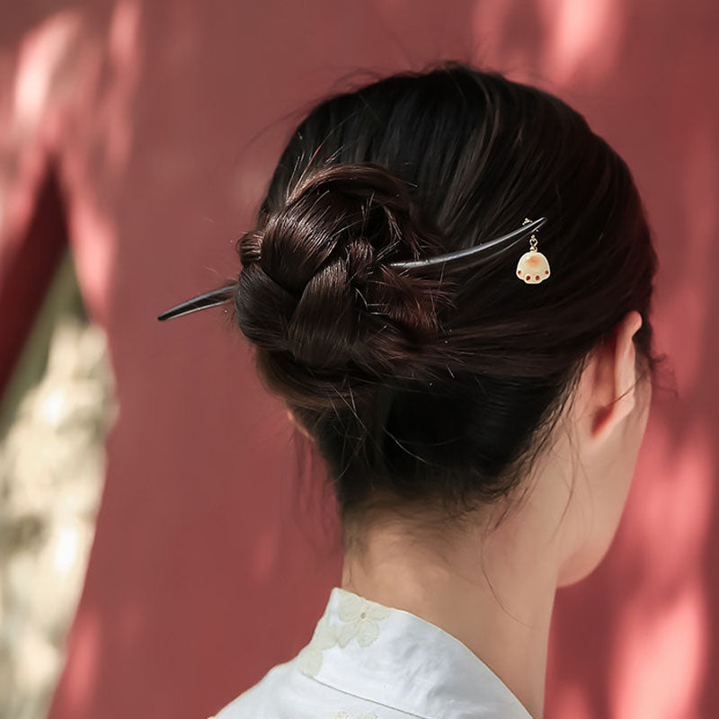 Cat Paw Charm Hair Stick
