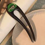 Bamboo Green Ebony Hair Fork