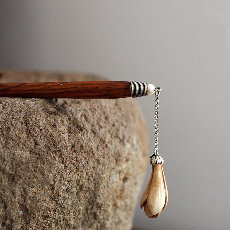 Antler Pendant Hair Stick
