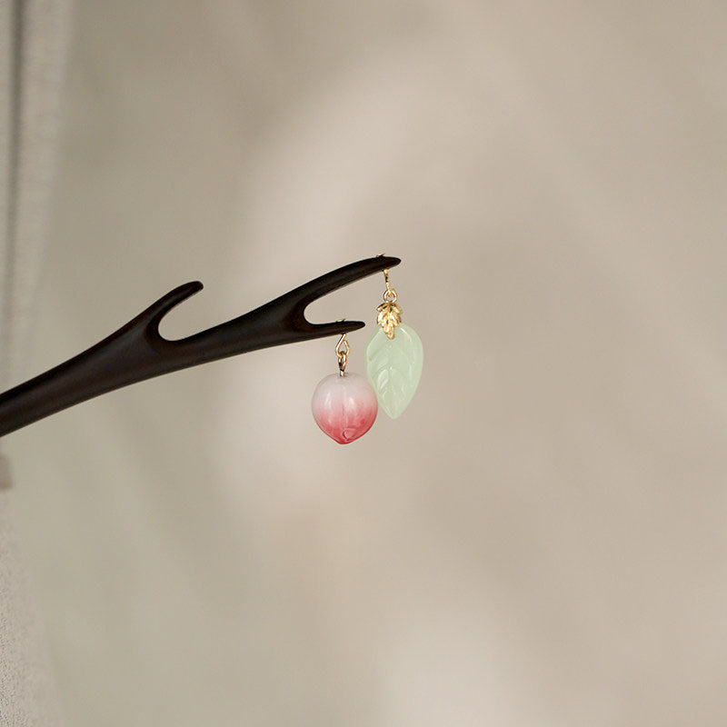 Peach Whisper Hair Stick