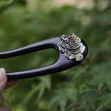 Peony Blossom Hair Stick