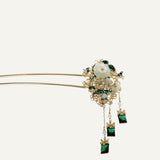Imperial Emerald Hair Stick
