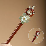 Morning Dew Jade Hair Stick