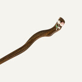 Tulip Branch Green Hair Stick