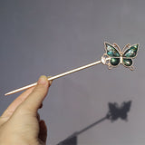 Abalone Butterfly Hair Stick