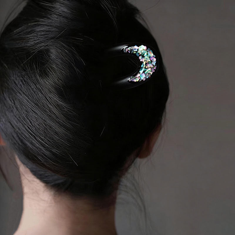 Shell Arc Hair Stick