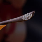 Noir Bloom Hair Stick