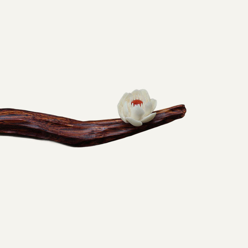 Antler Flower Agate Hair Stick