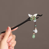 Butterfly Emerald Mist Hair Stick