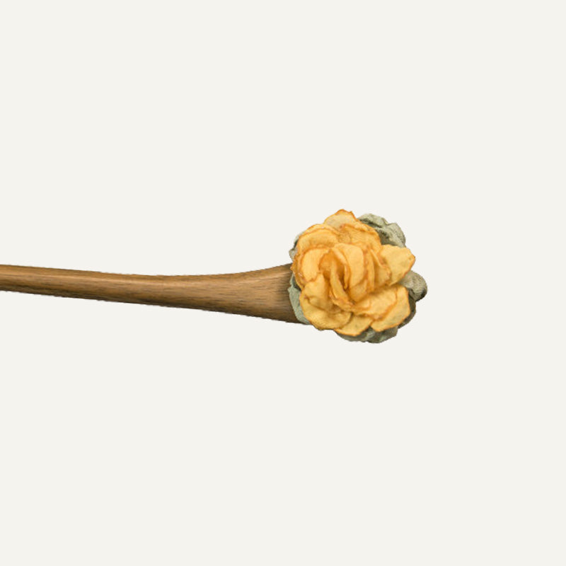 Golden Blossom Hair Stick