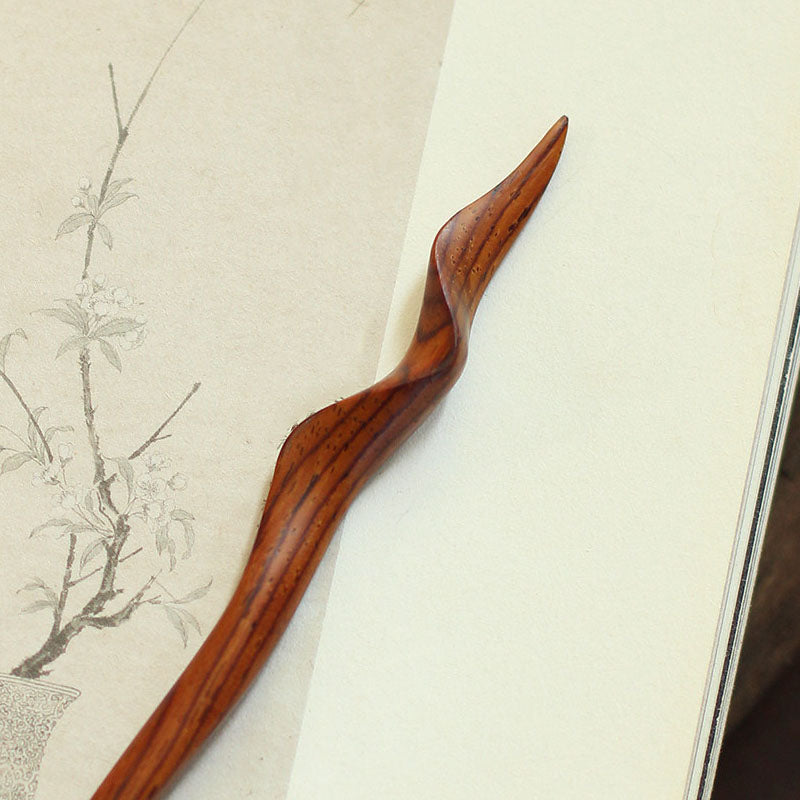 Wood Flow Hair Stick