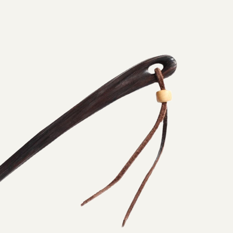 Ebony Tether Hair Stick