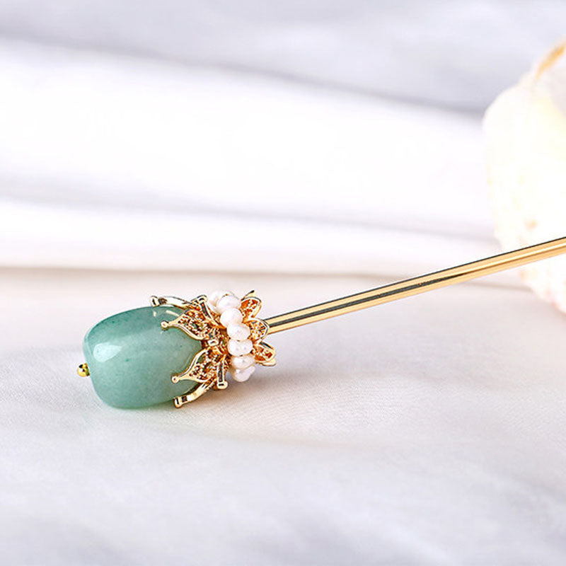 Green Core Hair Stick
